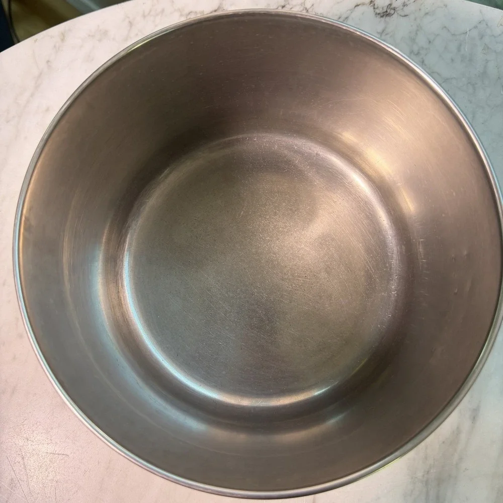 Revere Ware 2 QT Copper Bottom Stainless Steel Sauce Pan Pot NO LID 1801 USA Vtg